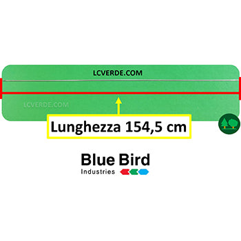 Asta Trasmissione Interna Fluttuante Rigida Decespugliatore Blue Bird Kawasaki Honda ricambio LCVERDE.com 391030 Originale