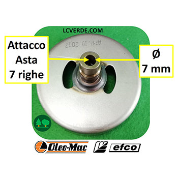 Campana Decespugliatore OleoMac Efco ricambi LCVERDE.com 61200032R