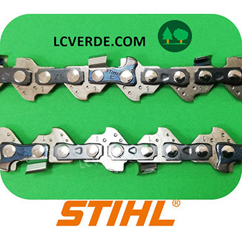 Catena Motosega Stihl Passo 1/4" Spessore 1,1 mm Maglie 72 ricambi LCVERDE.com 36700000072 spare part