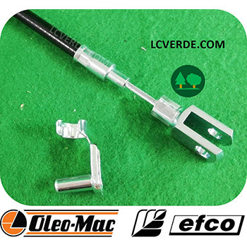 Cavo Filo Sbloccaggio Bloccaggio Ruote Freni Trinciaerba OleoMac WB50 Efco DR50 ricambi LCVERDE.com 68250151R