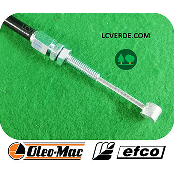 Cavo Filo Sbloccaggio Bloccaggio Ruote Freni Trinciaerba Semovente OleoMac WB50 Efco DR50 ricambi LCVERDE.com 68250151R