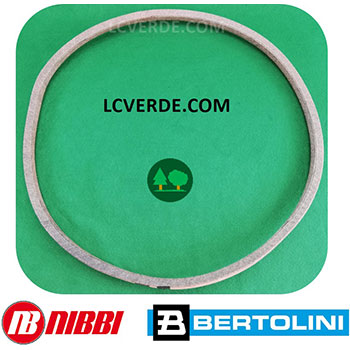 Cinghia Innesto Trazione Rotore Coltelli Bertolini BTS50 Nibbi NTS50 ricambi LCVERDE.com 68250111AR Trincia Trinciasarmenti