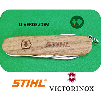 Coltellino Svizzero Tascabile Multifunzione Victorinox Stihl accessori LCVERDE.com 04201600000