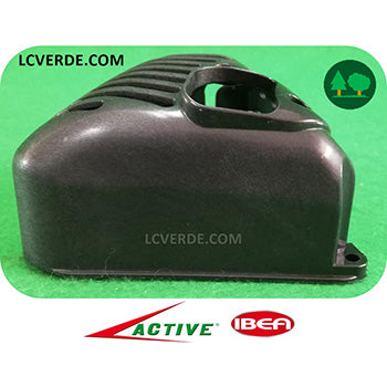 Coperchio Marmitta Catalitica Motosega Active 39.39 40.40 Ibea 3900 4000 ricambio LCVERDE.com 36478