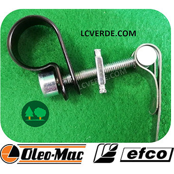 Fascetta Fascia Staffa Metallica Tubo Soffiatore Atomizzatore OleoMac Efco ricambio LCVERDE.com 6905300 spare part