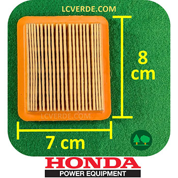 Filtro Aria Motore Decespugliatore Honda GX50 ricambi LCVERDE.com 17211Z3F000
