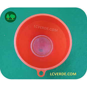 Imbuto 10 cm Filtro Rete Inox Miscela Olio Benzina Diesel Gasolio Olio Lubrificanti Carburanti Liquidi accessorio LCVERDE.com R350127 R350128