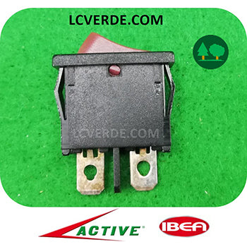 Interruttore Accensione Spegnimento Motosega Active 40.40 Ibea 4000 ricambi LCVERDE.com 36143 spare part