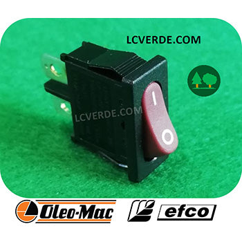Interruttore Pulsante Soffiatore Atomizzatore OleoMac BV900 BV901 MB90 MB900 Efco SA9000 SA9010 AT900 AT9000 ricambio LCVERDE.com