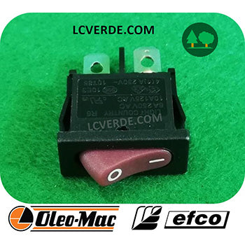 Interruttore Pulsante Soffiatore Atomizzatore OleoMac BV900 BV901 MB90 MB900 Efco SA9000 SA9010 AT900 AT9000 ricambio LCVERDE.com spare part