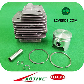 Kit Cilindro Pistone Fasce Elastiche Motore Decespugliatore Active 3.5 Ibea 35 ricambi LCVERDE.com 25279 spare part