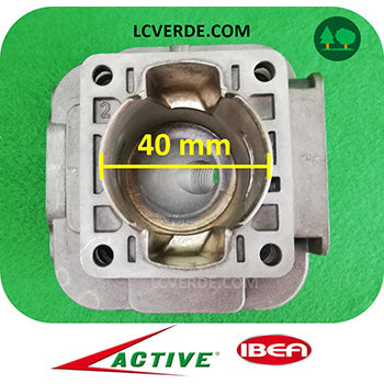 Kit Cilindro Pistone Fasce Elastiche Motore Decespugliatore Active 3.5 Ibea 35 ricambi LCVERDE.com 25279 spare parts