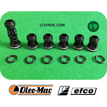 Kit Valvole Aspirazione Mandata Idropulitrice Oleo Mac PW155 Efco IP1550 ricambio LCVERDE.com CH50260257 spare part