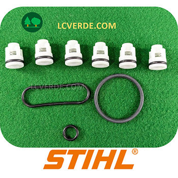 Kit Valvole Aspirazione Mandata Idropulitrice Stihl RE60 RE80 RE90 RE100 REA100 ricambio LCVERDE.com RE027006220 valvola