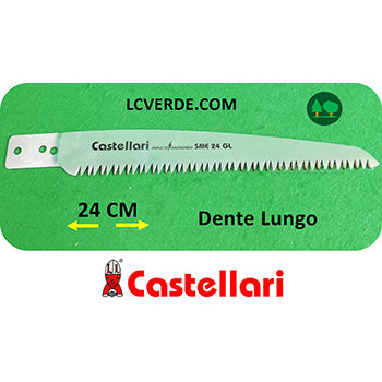 Lama Segaccio 24 cm Castellari 24GL ricambio LCVERDE.com pota potatura bushcrafter outdoor forestale agricoltura giardinaggio forestale fai da te