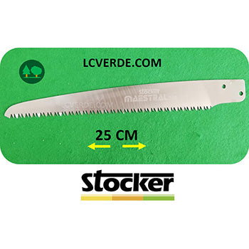 Lama Segaccio Seghetto Potatura Stocker Maestral 25 cm ricambio LCVERDE.com R1514