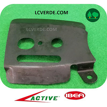 Lamierino Protezione Carter Copri Catena Motosega Active 28.28 31.31 Ibea 3000 ricambio LCVERDE.com 285531 Lamiera