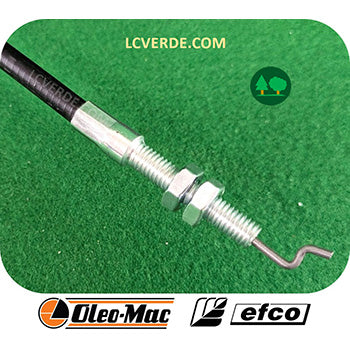 Leva Filo Cavo Cambio Trazione Rasaerba Tosaerba Tagliaerba Tagliaprato Tosaprato OleoMac LUX55HXF Efco MR55HXF ricambi LCVERDE.com 8203445AR