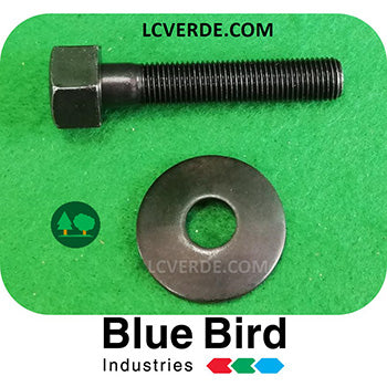 Perno Rondella Blocco Lama Rasaerba Tagliaerba Taglio Prato Blue Bird ricambi LCVERDE.com 2200010 XSZ56217