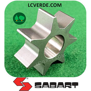 Pignone 7 denti passo 404 Elettrosega Sabart Comer ricambi LCVERDE.com R414030 promozione