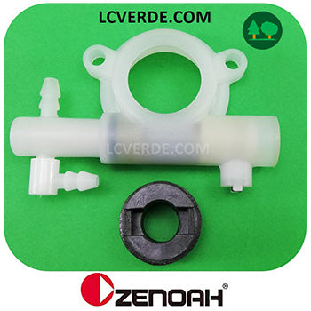 Pompa Olio Per Motosega 25CC/38CC - Ricambio In Alluminio E Plastica, Con Ingranaggio - Foto 5