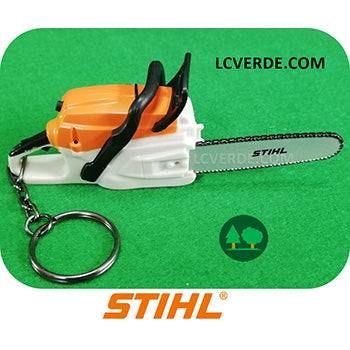 Portachiavi Motosega Riproduzione Suono Stihl accessori LCVERDE.com 04209600003 oggettistica porta chiavi
