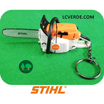 Portachiavi Motosega Riproduzione Suono Stihl accessori LCVERDE.com 04209600003 porta chiavi