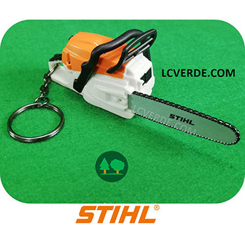 Portachiavi Motosega Riproduzione Suono Stihl accessorio LCVERDE.com 04209600003 porta chiavi