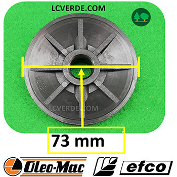 Puleggia Cinghia Rasaerba Tagliaprato Tagliaerba Tosaerba Tosaprato OleoMac Lux55 Efco MR55 ricambio LCVERDE.com
