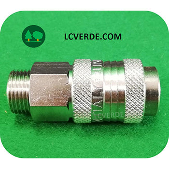 Raccordo Giunto Femmina 1.2 Maschio Aria Compressa Pneumatica Compressore ricambi LCVERDE.com raccorderia raccolta olive