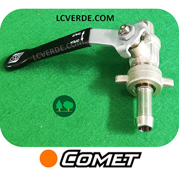 Rubinetto Sinistro Sx Gruppo Comando Registrazione Pressione Pompa Irrorazione Comet ricambi LCVERDE.com 1214001400