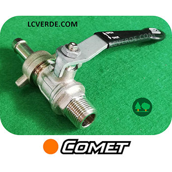 Rubinetto Sinistro Sx Gruppo Comando Registrazione Pressione Pompa Irrorazione Comet ricambi LCVERDE.com 1214001400 spare part