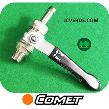 Rubinetto Sinistro Gruppo Comando Registrazione Pressione Pompa Irrorazione Comet ricambi LCVERDE.com 1214001400