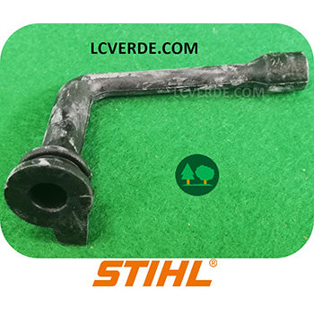 Tubo Pescaggio Olio Catena Serbatoio Motosega Stihl ricambio LCVERDE.com 11226479400