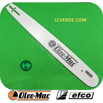 Barra Spranga 50 cm Motosega OleoMac Efco Maglie 78 Passo .325 ricambi LCVERDE.com 50082021R