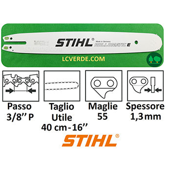 Motosega Stihl - MS 170 - Spranga 35 cm - Passo 3/8