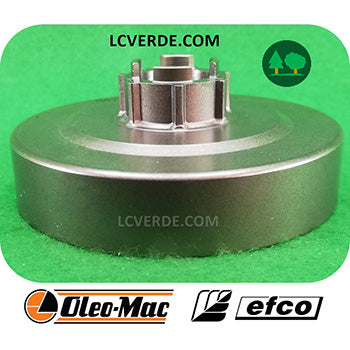 Campana Pignone Rocchetto 7 denti Passo 3.8 OleoMac 956 962 965HD GS630 Efco 156 162 165HD MT6300 ricambio LCVERDE.com 50022034 spare part chainsaw