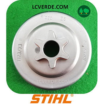 Campana Pignone Rocchetto Motosega Stihl 021 021 023 025 MS171 MS181 MS210 MS211 MS230 MS250 ricambi LCVERDE.com 11236402073 spare part