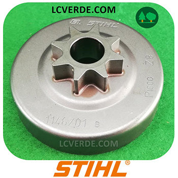 Campana Pignone Rocchetto Motosega Stihl MS150 MS151 ricambi LCVERDE.com 11466402004