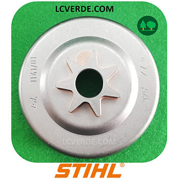 Campana Pignone Rocchetto Motosega Stihl MS261 MS271 MS291 ricambi LCVERDE.com 11416402001 spare part
