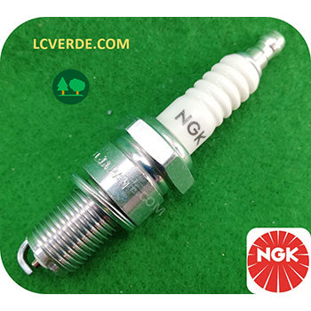 Candela Motore Miscela Benzina NGK BP6ES ricambio LCVERDE.com motozappa motozzappa motocoltivatore generatore trasnsporter 4 Tempi
