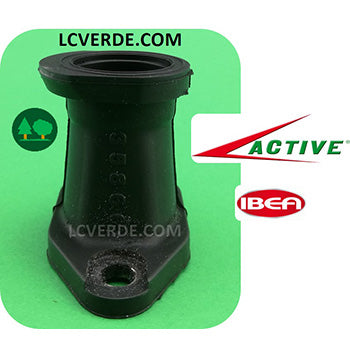 Collettore Aspirazione Flangia Termica Motosega Active 39.39 40.40 Ibea 3900 4000 ricambi LCVERDE.com spare parts