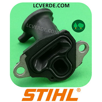 Collettore Aspirazione Flangia Termica Motosega Stihl MS150 MS151 ricambio LCVERDE.com 11461402500 spare parts