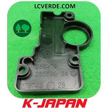 Coperchio Pompa Lubrificazione Olio Motosega K Japan KJCV3101 ricambio LCVERDE.com 285598 spare parts