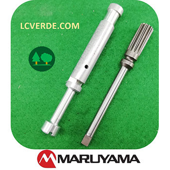 Corpo Alberino Albero Ingranaggio Pompa Olio Motosega Maruyama MCV5100 MCV5600 MCV6200 ricambio LCVERDE.com spare part