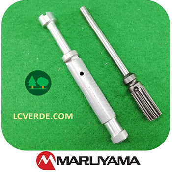 Corpo Alberino Albero Ingranaggio Pompa Olio Motosega Maruyama MCV5100 MCV5600 MCV6200 ricambio LCVERDE.com