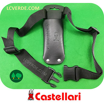 Fodero In Pelle Per Cesoie E Pinze - Custodia Da Giardino Con Gancio - Foto 3