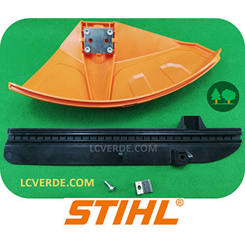 Difesa Parasassi Protezione Decespuglaitore Stihl FS89 FS91 FS111 FS120 FS131 FS240 FS250 FS260 FSA130 FR460 ricambi LCVERDE.com 41800071028 spare parts