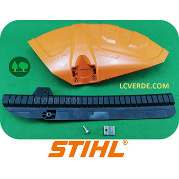 Difesa Parasassi Protezione Decespuglaitore Stihl FS89 FS91 FS111 FS120 FS131 FS240 FS250 FS260 FSA130 FR460 ricambi LCVERDE.com 41800071028