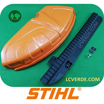 Difesa Parasassi Protezione Decespuglaitore Stihl FS89 FS91 FS111 FS120 FS131 FS240 FS250 FS260 FSA130 FR460 ricambio LCVERDE.com 41800071028 spare part